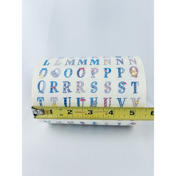 Vintage Sandy‎ Lion Sticker Roll Baby Alphabet Border Scrapbooking Sandylion - Picture 12 of 14